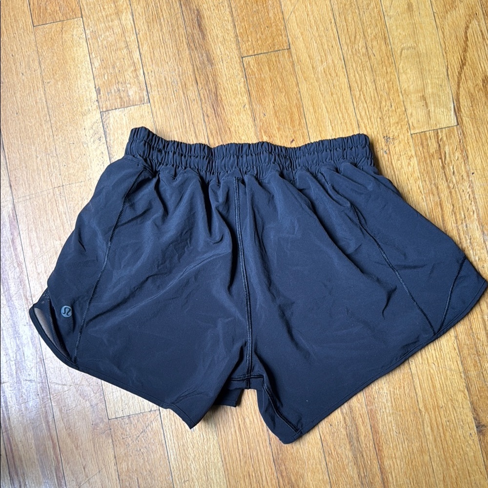 lululemon athletica Black Athletic Shorts Lightweight Moisture-Wicking